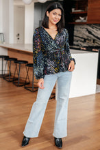 Load image into Gallery viewer, WHITE BIRCH As It Happened Faux Wrap Top