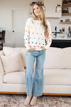 Load image into Gallery viewer, Jodifl Candy Buttons Pom Detail Sweater