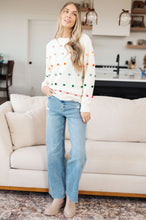 Load image into Gallery viewer, Jodifl Candy Buttons Pom Detail Sweater
