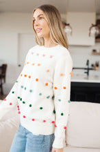 Load image into Gallery viewer, Jodifl Candy Buttons Pom Detail Sweater
