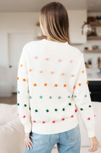 Load image into Gallery viewer, Jodifl Candy Buttons Pom Detail Sweater