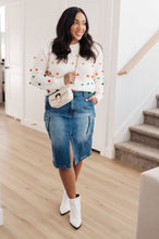 Load image into Gallery viewer, Jodifl Candy Buttons Pom Detail Sweater