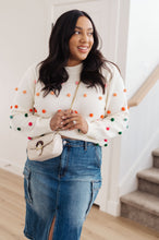 Load image into Gallery viewer, Jodifl Candy Buttons Pom Detail Sweater
