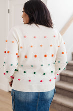 Load image into Gallery viewer, Jodifl Candy Buttons Pom Detail Sweater