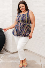 Load image into Gallery viewer, Haptics Cool Connections Peplum Tank