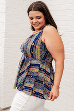 Load image into Gallery viewer, Haptics Cool Connections Peplum Tank