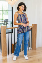 Load image into Gallery viewer, Haptics Cool Connections Peplum Tank