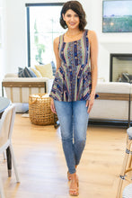 Load image into Gallery viewer, Haptics Cool Connections Peplum Tank