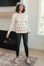 Load image into Gallery viewer, Jodifl Candy Buttons Pom Detail Sweater