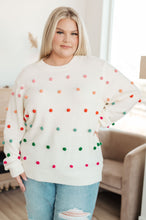Load image into Gallery viewer, Jodifl Candy Buttons Pom Detail Sweater