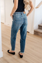 Load image into Gallery viewer, Judy Blue Payton Pull On Denim Joggers in Medium Wash