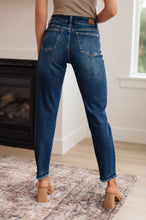 Load image into Gallery viewer, JUDY BLUE High Rise Release Hem Slim Jeans