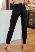 Load image into Gallery viewer, JUDY BLUE Reese Rhinestone Slim Fit Jeans in Black