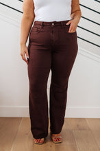 Load image into Gallery viewer, JUDY BLUE Sienna High Rise Control Top Flare Jeans in Espresso