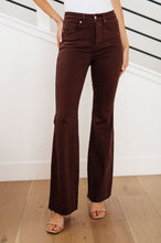 Load image into Gallery viewer, JUDY BLUE Sienna High Rise Control Top Flare Jeans in Espresso
