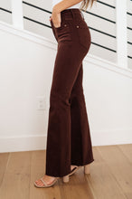 Load image into Gallery viewer, JUDY BLUE Sienna High Rise Control Top Flare Jeans in Espresso