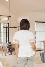 Load image into Gallery viewer, POLAGRAM Sweet Sister Peplum Blouse