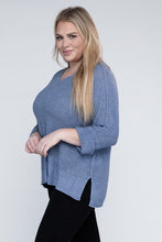 Load image into Gallery viewer, eesome Plus Size Crew Neck Knit Sweater