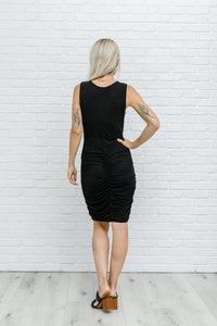 WHITE BIRCH Summer Nights Black Dress