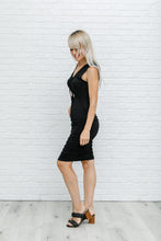 Load image into Gallery viewer, WHITE BIRCH Summer Nights Black Dress