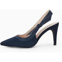 Load image into Gallery viewer, Pointed Toe High Heels Slingback Bowknot Formal Pumps, Size 11, 19CC-194S002