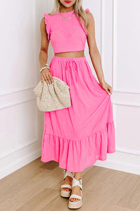 Bubblegum Beach Day Skirt Set