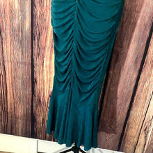 Load image into Gallery viewer, Elegant Green Halter Dress, Small, 4F-110D051