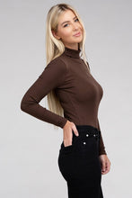 Load image into Gallery viewer, Ambiance Apparel Long-Sleeve Turtleneck Bodysuit