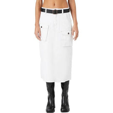 Load image into Gallery viewer, Forever 21 Womens Belted Twill Midi Skirt, XS, 1FF-168B001