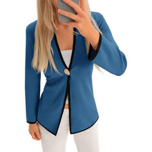 Load image into Gallery viewer, V Neck Button Cardigan Sweater, 7B-194T014