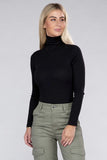 Ambiance Apparel Long-Sleeve Turtleneck Bodysuit