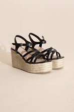 Load image into Gallery viewer, WEBSTER-3 WEDGE SANDAL PLATFORM HEELS