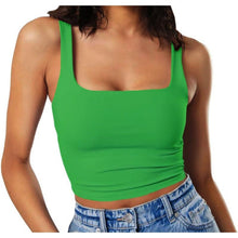 Load image into Gallery viewer, Strappy Seamless Crop Tank Tops, SMALL, 8F-146T013