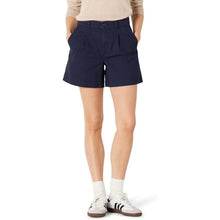 Load image into Gallery viewer, High-Rise Relaxed-Fit A-Line Elastic Back Shorts, Size 10, 22D-196D006