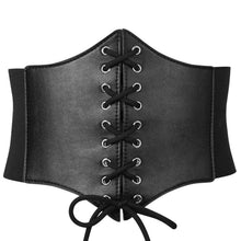 Load image into Gallery viewer, Wide Elastic Tie Waspie Belt, 15F-170BELT003