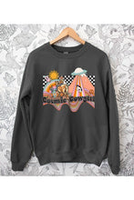 Load image into Gallery viewer, COSMIC SPACE DESERT COWGIRL FLEECE SWEATSHIRT