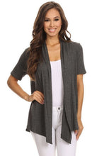 Load image into Gallery viewer, Moa Collection Solid, loose fit cardigan