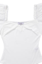 Load image into Gallery viewer, Lilou LS shirring sleeve bodysuit