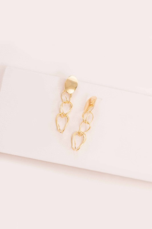 Lovoda Get Jiggy Chain Earrings