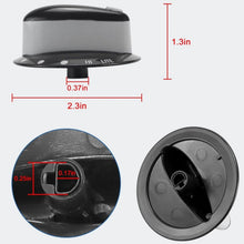 Load image into Gallery viewer, 4 Pack 74011287 Gas Range Burner Knob Black, 24F-164H002