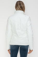 Load image into Gallery viewer, Snobbish Pocketed Zip Up Turtleneck Puffer Jacket