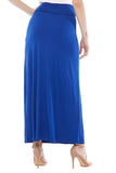 Moa Collection Solid, high waisted maxi skirt