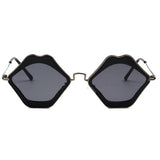 Women Fashion Lips Shape Sunglasses