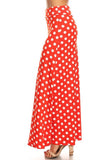 Moa Collection Polka dot maxi length skirt