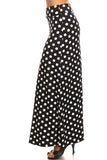 Moa Collection Polka dot maxi length skirt