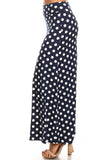 Moa Collection Polka dot maxi length skirt