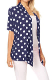 Moa Collection Polka dot print, loose fit cardigan