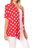 Moa Collection Polka dot print, loose fit cardigan