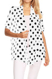 Moa Collection Polka dot print, loose fit cardigan