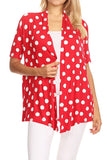 Moa Collection Polka dot print, loose fit cardigan